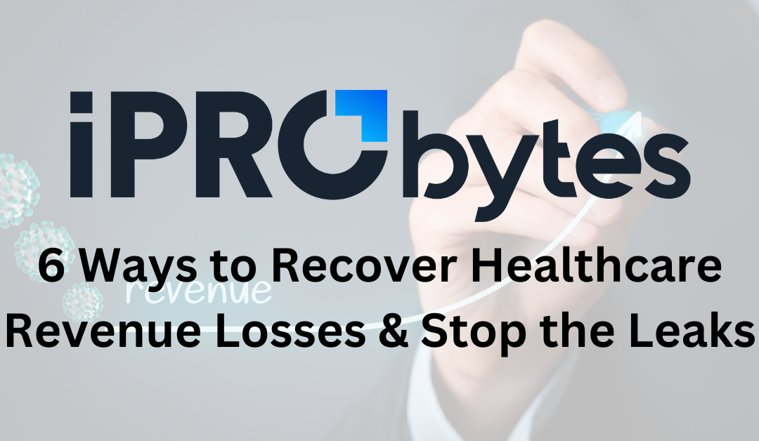 iPro Byte – 6 Ways to Recover Revenue Losses and Stop the Leaks