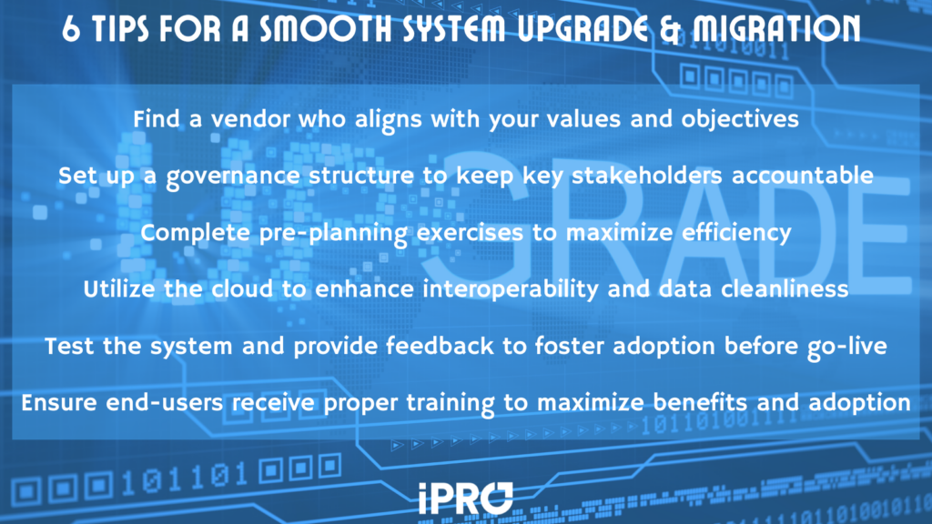 6 tips for a smooth system upgrade and migration